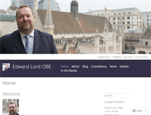 Tablet Screenshot of edwardlord.org